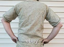 1940s Ohio Clover Leaf Dairy Baseball Uniform Button Shirt and Pants