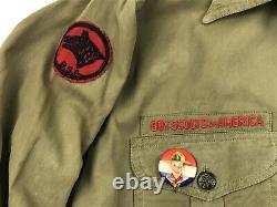 1940s Union made Boy Scouts of America Amsterdam Uniform Shirt pants belt More