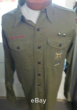 1950's Kinzua, PA. Troop 39 Boy Scout Uniform Shirt & Pants with Patches