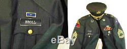 1950s KOREAN WAR/JAP OCCU ARMY OFFICER'S DRESS UNIFORM withHAT-Pants-SHIRT-Belt