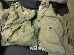 1960-70's Boy Scout Shirts, Pants, and Shorts, 26 total items UNF602