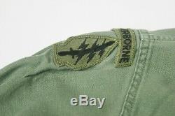1960s lot sateen shirt & pants Vietnam war uniform Special Forces 101st MACV SOG
