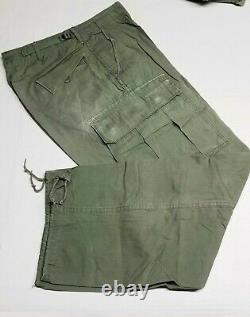 1968 Vietnam Army Jungle Uniform Jacket & Trousers USARV Patch Shirt & Pants