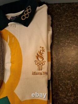 1996 Atlanta Olympic volunteer uniform set /2 shirts / 2 Pants / Hat / Belt /