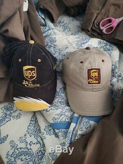 20 Twinhill UPS United Parcel Service Shirts, 11 Shorts, 9 Pants, 2 Hats Uniform