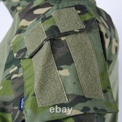 2023Tactical Uniforms BDU Army Combat Suit Camouflage T-shirts Cargo Work Pants