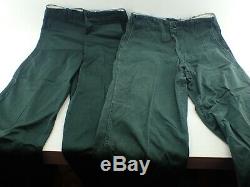 21 Vtg 1960s BSA Clothing Lot Explorer Shirt Pants Garrison Hat Belt Patch Badge
