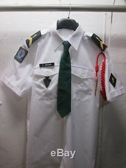 2e REP uniform ceremony-white shirt+pants walking out dress summer uniform s. M
