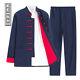3pcs/set Cotton Linen MenTang Suit Kung Fu Tai Chi Li Xiaolong Clothes Uniform