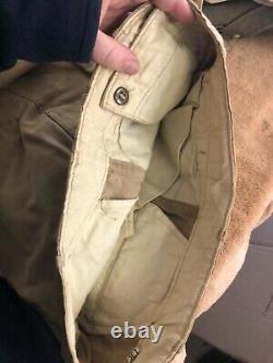 42nd Division Uniform Group w Cut down 4 pocket Feldman Cap, khaki shirt & pants