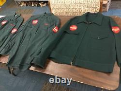 6 PCS Rare Vintage Coca-Cola Service Uniform, wool jacket, 3 pants, 2 shirts