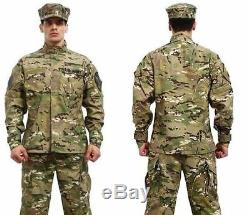 7 colors! Military Tactical Shirt + Pants Multicam Uniforms Camouflage Uniform