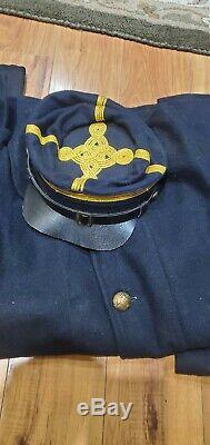 84 pieces Civil War Confederate Union reprod. Jackets hats belts shirts pants