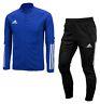 Adidas Youth Condivo 20 Training Suit Set Blue Kid Shirts Pants FS7100 EA2479