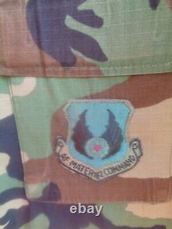 Air Force US Military Camo Coat-Shirt and Pants Dress very nice BDU