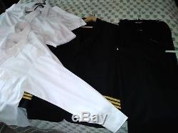 Airline pilot uniform, Crew Outfitters, 1 jacket, 4 shirts, 2 pants