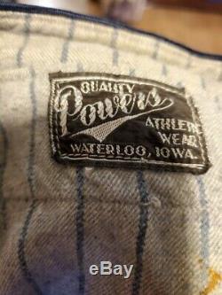 Antique Baseball Uniform 1910-20 Buffalo Bisons Shirt Pants Great Condition