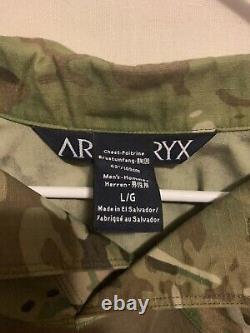 Arcteryx LEAF Assault Combat Uniform Shirt Large Pants X Large Multicam