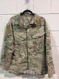 Army Crye Multi cam Camo Shirt Pants Medium Well Used Faded