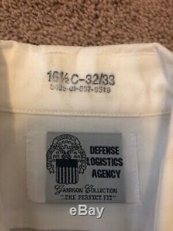 Army Service (ASU) Uniform/ Jacket 40S/ Pants 33R/ White Shirt, Long Sleeve