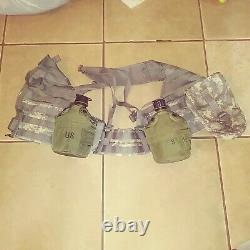 Auth US Army 35 Piece Lot Jackets Shirts Pants Rain Gear Hats Canteens Belt