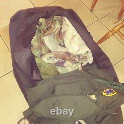 Auth US Army 35 Piece Lot Jackets Shirts Pants Rain Gear Hats Canteens Belt