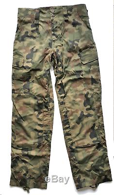 Authentic Polish Army Pants + Shirt Uniform Woodland Camouflage Rip-stop Poland