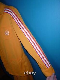 Authentic Vtg 1976 Montreal Olympics 3 pcs Adidas Uniform Jacket Pants Shirt