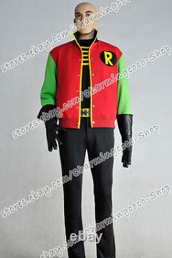 Batman Cosplay Thrillkiller Robin Costume Jacket T-shirt Pants Uniforms Outfit