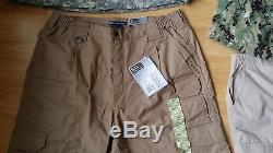 Bdu Acu Navy Seal Aor Us Army Shirt Jacket Trousers Pants 5.11 Tactical Lot