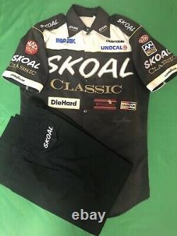 Benny Parsons Autographed Signed Skoal Classic Pit Crew Shirt with Pants HG43