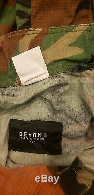 Beyond Clothing A9 Advanced Mission Pants (Medium) + Shirt (Large) Woodland