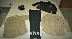 Blatz Beer Original 5-Piece Delivery Uniform, Hat, Jacket, 2 Shirts & Pants-NICE