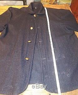 Blue Wool Federal Sack Coat Vest Pants 4 Shirts Civil War Reenactment Uniform