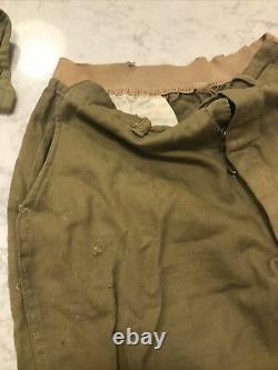 Boy Scouts of America BSA Uniform 30's-40's WWII Era 2 Shirts Pants shorts Caps