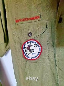 Boy Scouts of America Pants, Shirts, Hat, Belt, Utensils 1960's