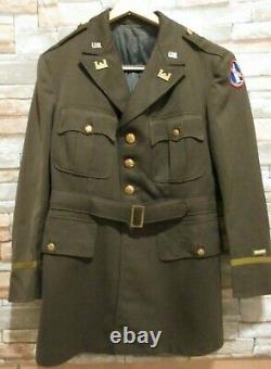 Brig General John Hewitt WWII Grouping 2 Tunics, Ike Jacket, Shirt, 3 pair Pants