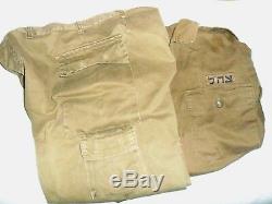Bulk Lot 20 kg/44 lbs Idf Zahal Israel Uniform Shirts Pants Bags Net for Helmet