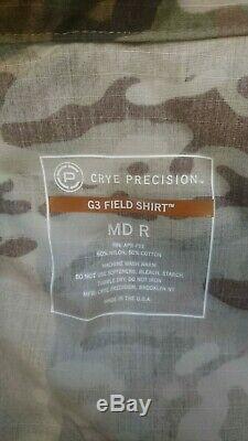 CRYE PRECISION G3 Uniform. Brand new. Medium shirt. 32L Pants. UKSF