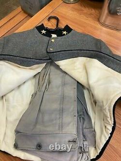 Civil War Reenactment Uniform Pants & Jacket Shirt Med 42
