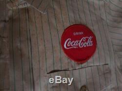 Coca Cola 1940s Green Stripe Uniform Pants & Shirt