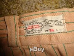 Coca Cola 1940s Green Stripe Uniform Pants & Shirt
