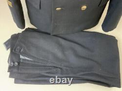 Cold War Era Ussr Navy Junior Officer Uniform Tunic Pants Shirt And Tie