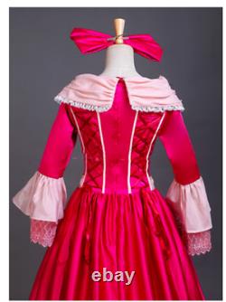 CosplayLove Beauty and The Beast Custom Made Red Belle Dress Adult Kid Princess