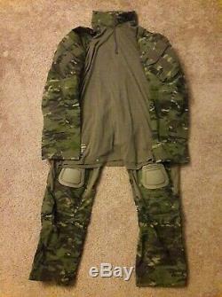 Crye G3 Combat Multicam Tropic Pants Shirt and Knee Pads (Unworn)