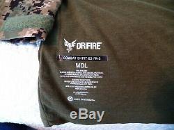 Crye G3 FR-S Drifire AOR2 combat pants shirt 32R medium long