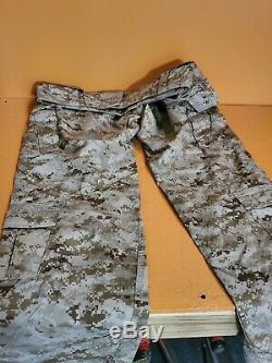 Crye Precision AOR1 DGII Navy Custom Field Pants and Shirt 34 R MEDIUM REGULAR