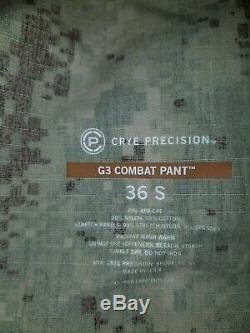 Crye Precision AOR2 G3 Combat Pants 36 Short and Navy Custom Combat Shirt XL R
