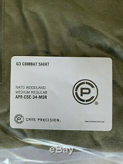 Crye Precision Combat Pants 32 Regular 32R and Combat Shirt Medium Regular M81