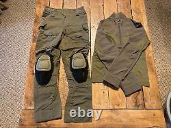 Crye Precision G3 combat pants withpads ranger green with Under Armour combat shirt